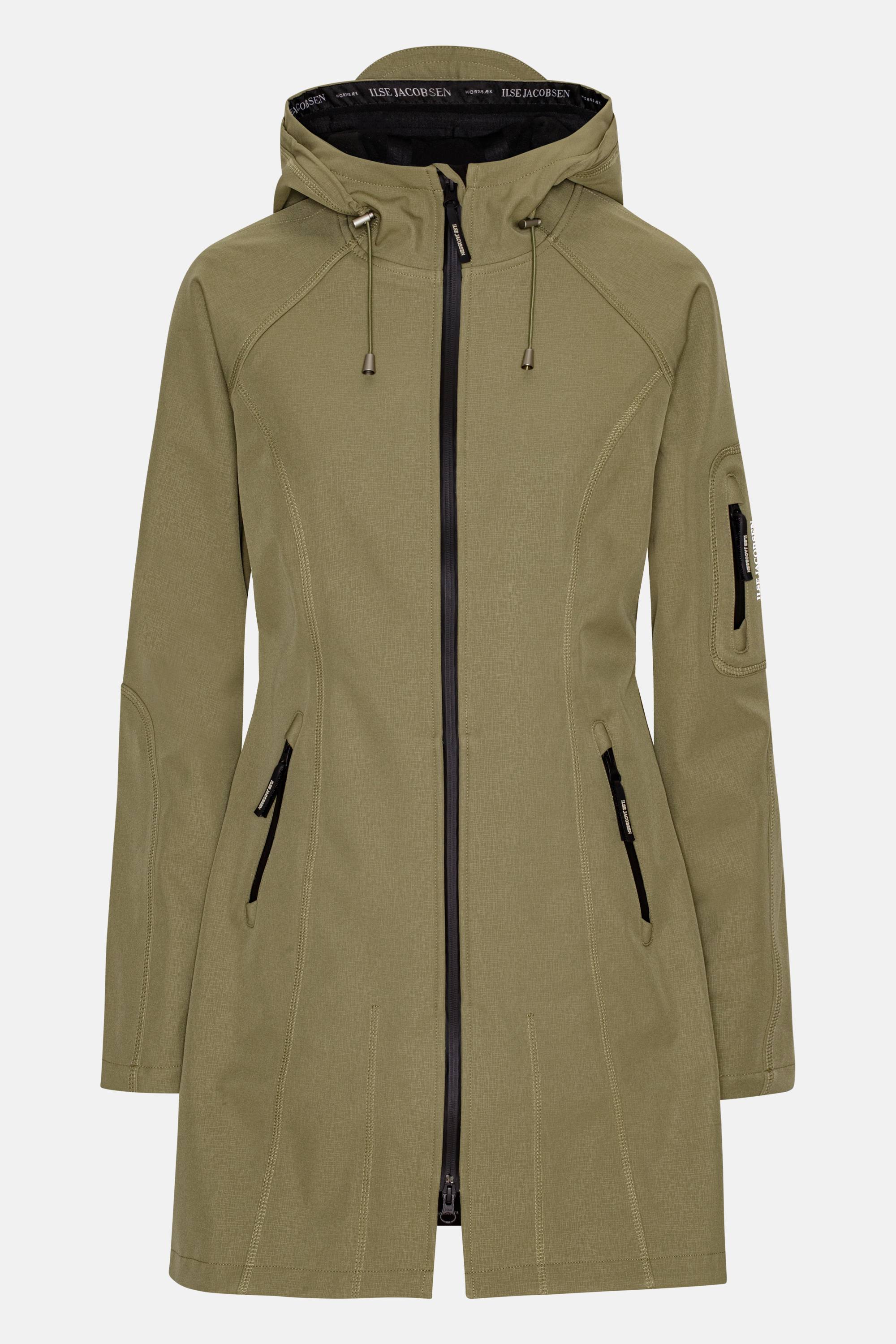 Softshell Regnjakke - Covert Green